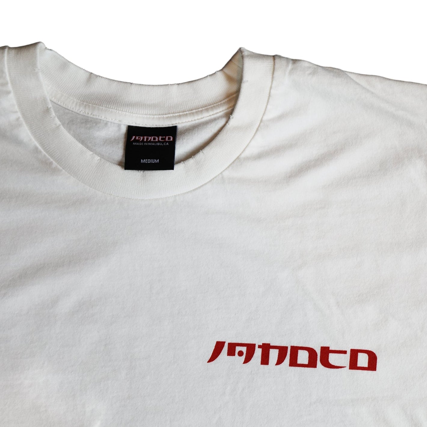 WHITE SPINE T SHIRT
