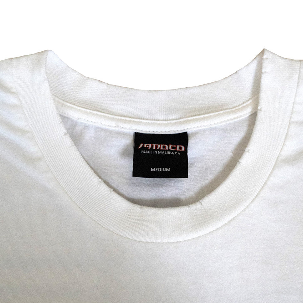 WHITE SPORT LOGO T SHIRT