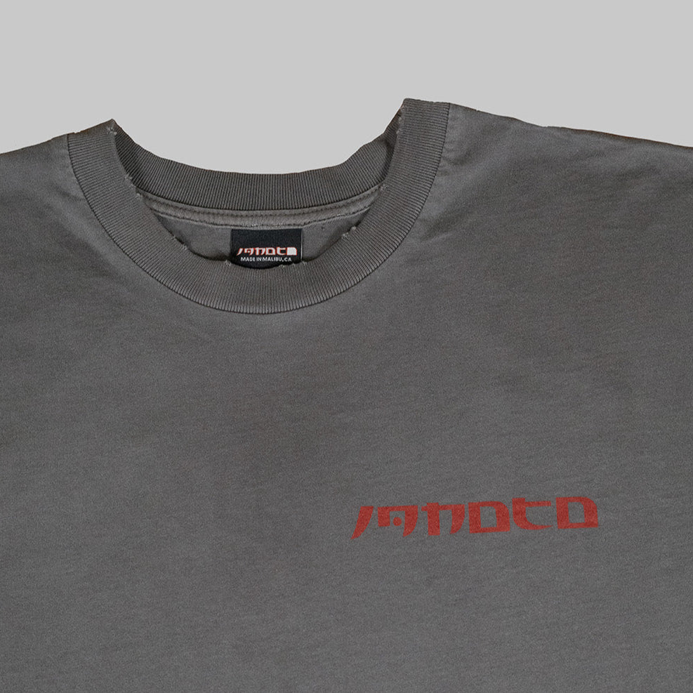 GRAY SPORT LOGO T SHIRT