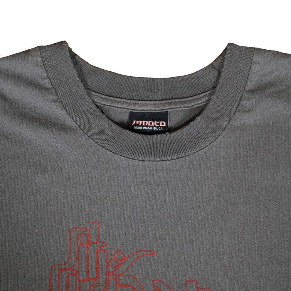 GRAY GLYPH  T SHIRT