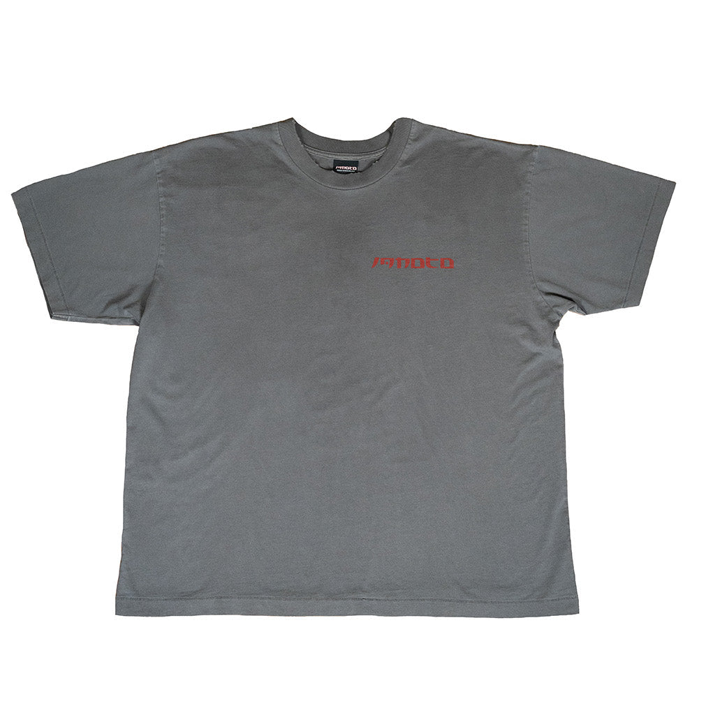 GRAY SPORT LOGO T SHIRT